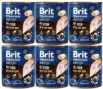 Brit Premium by Nature Fish&Fish Skin 6x800 g alimente umede caini, peste si piele de peste