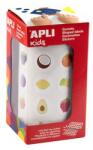 APLI Fejlesztő matricák, 20mm, gyümölcs, APLI Kids Stickers, vegyes minták, 900 etikett/tekercs (LCA19714)