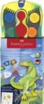 Faber-Castell Vízfesték, 12 darabos, összeilleszthető, FABER-CASTELL, dinoszaurusz (TFC125013) - officemarket