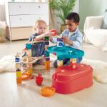 Hape Jucarie copii Quadrilla - circuit cu bile - Set cu galeti (90 piese) (E6027A) - mansarda-copiilor
