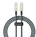 Baseus Cablu Baseus Unbreakable Series, Incarcare rapida, USB-C la USB-C, 100W, 2m Alb (P10355800221-01) - 24mag