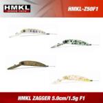 HMKL Vobler HMKL ZAGGER 50F1, 5cm, 1.5g, Blank Gold Plate (HMKL-Z50F1-BGP)