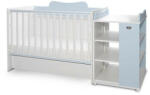 Lorelli Multi kombi ágy 190x72 - White Baby Blue - babatappancs