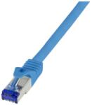 LogiLink Ultraflex RJ45 CAT6A S/FTP -> RJ45 CAT6A S/FTP M/M adatkábel 2m kék (C6A056S) (C6A056S)