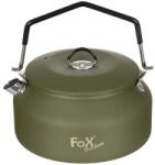Fox Outdoor Ceainic Fox Outdoor Kettle aprox. 1 L, verde OD, oțel inoxidabil