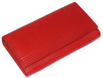 La Scala nagyméretű, női piros színű bőr pénztárca 18, 5 × 10 cm (SLM-TGN31-RED)