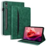  FLATY Husă flip pentru Lenovo Tab P12 verde