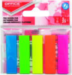 Office Products Самозалепващи листчета OP Page Marker, 5 цвята, правоъгълни (31239-А)