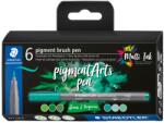 STAEDTLER Маркери Staedtler Pigment Arts 371, 6 цвята, 371 c6-3 (31652-А-371 C6-3)