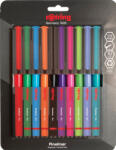 rOtring Тънкописци Rotring, 0.4 mm, 10 цвята (31124-А)
