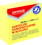 Office Products Куб Office Products самоз. лист. 50х50, 250л, жълти (31234-А)