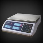 CAS ER-Plus 15 kg-os hitelesítet árszorzós digitális mérleg (PW230098)