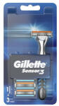 GILLETTE Borotva GILLETTE Sensor3 + 2 betét - papir-bolt