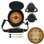  Tongue Drum din Otel - Handpan Maro 7 Note - 8 Inch/20, 3 cm - 1 Buc Castron
