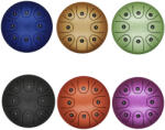  Tongue Drum din Otel - Handpan Multicolor 5.5 Inch/13.97 cm - 1 Buc Castron