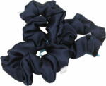 Miss Trucco Kék-fekete selyem hajgumik - Large