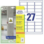 Avery L7874-20 Avery szuper öntapadó címke - fehér 63, 5x29, 6mm