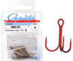 Gamakatsu Ancora Tripla Gamakatsu 13n Treble Red 10, Nr 8, Buc Plic (gk.146873.8)