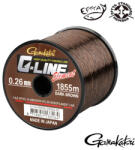 Gamakatsu Fir Monofilament Gamakatsu G-line Element Dark Brown 030mm 6, 80kg 1325m (gk.5110.030)