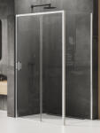 NEW TRENDY Prime cabină de duș 100x70 cm dreptunghiular crom luciu/sticlă transparentă K-1224 (K1224)