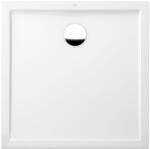 Villeroy & Boch Futurion Flat cădiță de duș pătrată 90x90 cm alb UDQ0900FFL1V01 (UDQ0900FFL1V01)