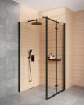 Deante Set uși de duș Deante Kerria Plus KTSXN43P, perete cabină de duș walk-in Deante Kerria Plus KTS_N39P