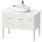 Duravit Luv dulap 93.8x57x74.3 cm sub chiuveta pe picioare alb LU956903939 (LU956903939)