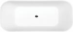 Besco Assos S-Line cadă freestanding 160x70 cm dreptunghiulară bicolor #WMMC-160ASW (#WMMC160ASW)