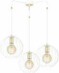Emibig Albio lampă suspendată 3x15 W alb-auriu 145/3 (1453)