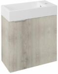 SAPHO Latus dulap 49.5x24.5x50 cm sub chiuveta pe perete stejar LT410-1212 (LT4101212)