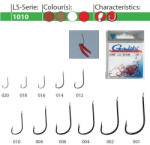 Gamakatsu CARLIGE GAMAKATSU LS-1010G 25 BUC PLIC nr. 10 (GK.146509.10)
