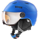 uvex Casca ski cu viziera pentru copii Uvex Junior Visor Pro, albastra, marime 54-56 (56.6.191.9305-5ad1b9d5)