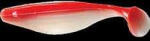 Mister Twister Shad Mister Twister 10 Cm Alb Rosu, 4 Buc Plic (f1.shad10.52.b)