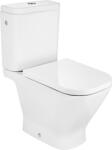 Roca Set vas WC compact Roca Gap A342477000, capac WC Roca Gap Square A801472003