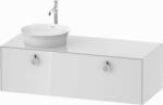 Duravit White Tulip dulap 130x55x40.8 cm sub chiuveta pe perete alb WT4982L8585 (WT4982L8585)