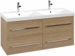 Villeroy & Boch Avento dulap 118x45.2x51.4 cm sub chiuveta pe perete stejar A89300VJ (A89300VJ)