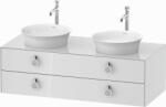 Duravit White Tulip dulap 130x55x40.8 cm sub chiuveta pe perete alb WT4993B8585 (WT4993B8585)