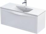 Oristo Skagen dulap 120x45.5x50 cm sub chiuveta pe perete alb OR49-SD1S-120-2 (OR49SD1S1202)