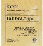 Bioearth Mască pe bază de mucină de melc și celule stem de măr pentru buze - Bioearth Loom 3 ml