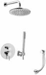 PAFFONI Stick set cadă și duș ascuns cu duș de ploaie crom SK019ZWSCSU3B (SK019ZWSCSU3B)