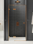 NEW TRENDY Avexa Copper Brushed uși de duș 100 cm înclinabilă EXK-3535