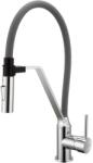 INVENA Terra baterie bucătărie pe picior crom-grafit/gri BZ-54-L05 (BZ54L05)