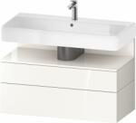 Duravit Qatego dulap 99x47x59 cm sub chiuveta pe perete alb QA4395022220010 (QA4395022220010)