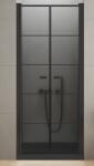 NEW TRENDY New Soleo Black uși de duș 90 cm înclinabilă D-0281A