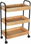 BISK Umbra dulap multifuncțional pe roți 49x70 cm lateral 08162 (08162)