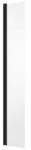 Besco Eco-N Black perete de duș 30 cm negru mat/sticla transparentă PEFB-30-195C (PEFB30195C)