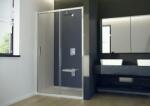 Besco Actis uși de duș 100 cm culisantă crom luciu/sticlă transparentă DA-100 (DA100)