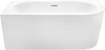 Besco Avita A-Line cadă de perete 170x75 cm dreptunghiulară alb #WAA-170ALCS (#WAA170ALCS)
