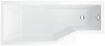 Besco Integra cadă de colț 150x75 cm partea stângă alb #WAI-150-PL (#WAI150PL)