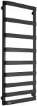 Oltens Varme calorifer de baie scară 129.5x50 cm negru mat 55002300 (55002300)